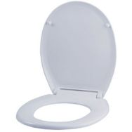 Abattant WC avec fermeture silencieuse en thermodur - blanc