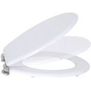 Abattant wc blanc mdf fermeture lente