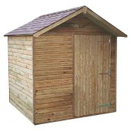 Abri de jardin 2 x 2 m avec plancher