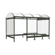 Abri fumeurs Combrailles - 2.6 x 2.25 m