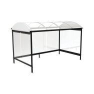 Abri fumeurs Combrailles - Verre - 4 x 2.4 m