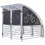 Abri sécurisé 6 vélos