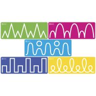 Accessoire table lumineuse - pistes graphiques translucides-Nathan