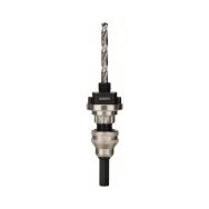 Accessoires pour scies-trépans avec adaptateur de changement rapide sans outil