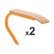 Accoudoirs amovibles et réglables pour Chaise Mona