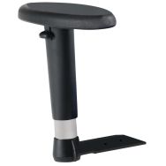Accoudoirs pour siège de bureau noir - Manutan