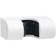 Accroche balai adhésif ou à visser design blanc simple