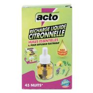 Acto recharge liquide diffuseur citronnelle 22.5ml