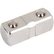 Adaptateur 1/4" mâle/mâle cliquet spécial réfrigération poli