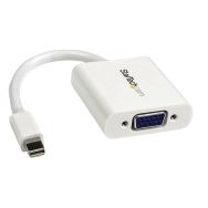 Adaptateur / Convertisseur vidéo Mini DisplayPort - VGA - M/F - Blanc