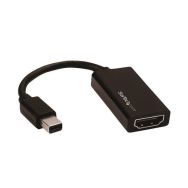 Adaptateur Mini DisplayPort vers HDMI-M/F-Ultra HD 4K 60 Hz-Noir