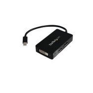 Adaptateur de voyage Mini DisplayPort vers DVI/DisplayPort/HDMI