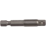 Adaptateur douille 1/4 "vis 6 pans 1/2" 50mm