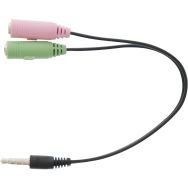 Adaptateur jack 3.5 mm mâle vers double jack 3.5 mm femelle