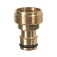 Adaptateur laiton fileté 3/4 sur carte - Mâle