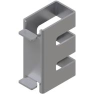 Adaptateur pour clôture mobile pour sangle amarrage