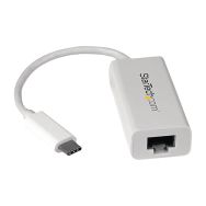 Adaptateur réseau USB-C vers RJ45 Blanc