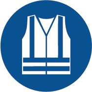 Adhésif de marquage au sol M015 - Vêtement haute visibilité - Ergomat