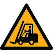 Adhésif de marquage au sol danger W015 - Charges suspendues - Ergomat