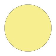 Adhésif de marquage au sol photoluminescent - Cercle - Systemtext