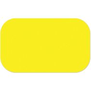 Adhésif marquage au sol en tiret arrondi LeanStripe - Jaune - Ergomat