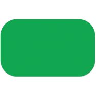 Adhésif marquage au sol en tiret arrondi LeanStripe - Vert - Ergomat