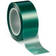 Adhésif masquage PET 80µ vert 66m x 50mm