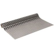 Adhésif rouleau métallic - Riffel argent - 1.5m x 45cm