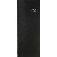 Agenda 2026 banque long 1 volume 15x33 Noir