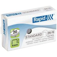 Agrafe Rapid - Type : 26/6 - Boite de 1000