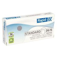 Agrafe Rapid - Type : 26/6 - Boite de 5000