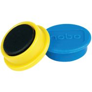 Aimant tableau blanc magnétique pack de 10 24 mm Assortis
