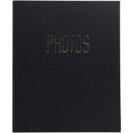Album photo classeur 60 pages noires OfficeByMe - Exacompta