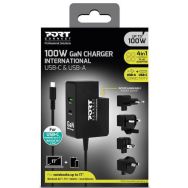 Alimentation notebooks 100W GaN Universel plug de voyage