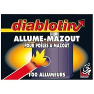 Allume mazout - Boîte de 100