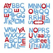 Alphabet magnétique dyslexique