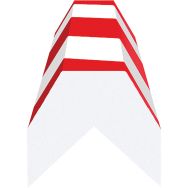 Amortisseur de choc angle conique - Rouge/Jaune - Ergomat