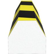 Amortisseur de choc conique - Noir/Jaune - Ergomat