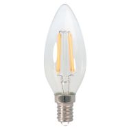 Ampoule E14.B35.4W.2700K dimmable transparent