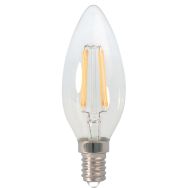 Ampoule E14.B35.4W.4000K dimmable transparent