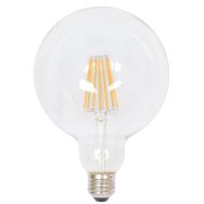 Ampoule E27.G125.10W.2700K dimmable transparent