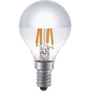 Ampoule sphérique à tête miroir LED G45 E14 et E27 4W dimmable - SPL