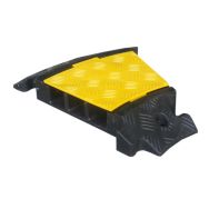 Angle pour protège câbles à capot - Viso