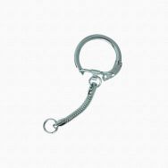 Anneau porte-clés métal (Sachet de 20)