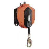 Antichute à rappel automatique à câble avec treuil + 1 connecteur 20 m