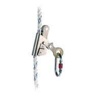 Antichute coulissant sur corde type ouvrant avec mousqueton