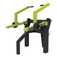 Appareil de musculation Lest Row Machine - 3 réglages de poids - Freetness