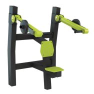 Appareil de musculation Shoulder Lest Press - 3 réglages de poids - Freetness