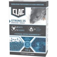 Appât céréales spécial espèces résistantes Strong 25g - 6 pièces