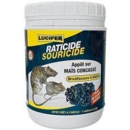 Appât sur maïs concassé rats et souris - 20g - Lucifer - 7 pièces